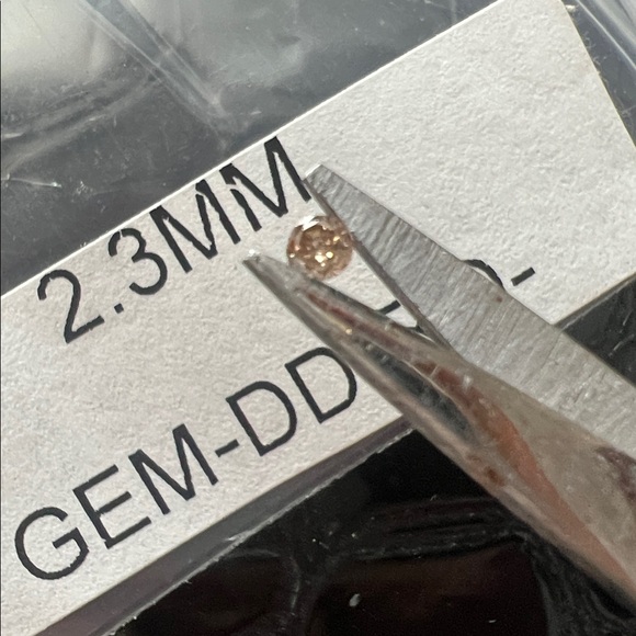 2.3mm Natural Brown Diamond Replacement Stone